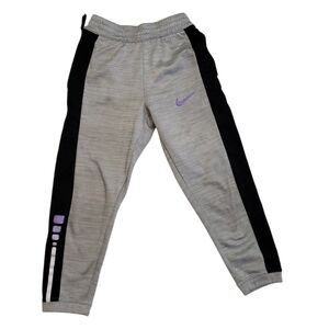 Nike Kids Gray and Black Joggers